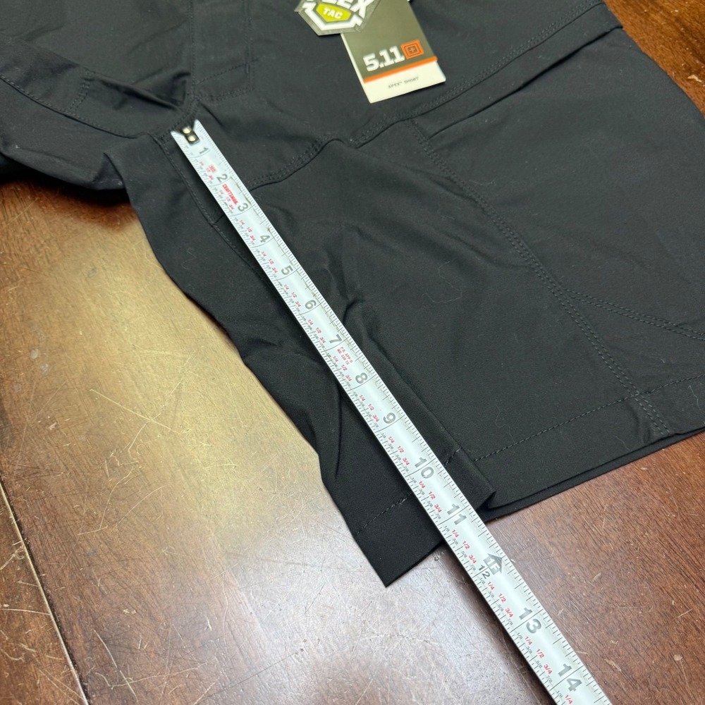 New 5.11 Tactical Apex Shorts Mens 34 Black Flex-Tac Cargo Utility Ripstop 73327 - Picture 7 of 10